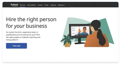 Recrutez le candidat idéal pour votre entreprise. Quels que soient les compétences, le niveau d'expérience ou le profil que vous recherchez, vous trouverez les bonnes personnes sur la plateforme de jumelage et d'embauche d'Indeed.